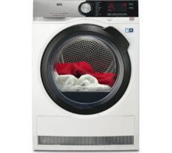 AEG AbsoluteCare T8DSC869C Heat Pump Tumble Dryer - White